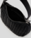 BOLSO HOBO K/WEAVE NEGRO NIQUEL